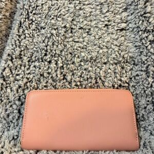 Women’s Pink Zip-Around Wallet